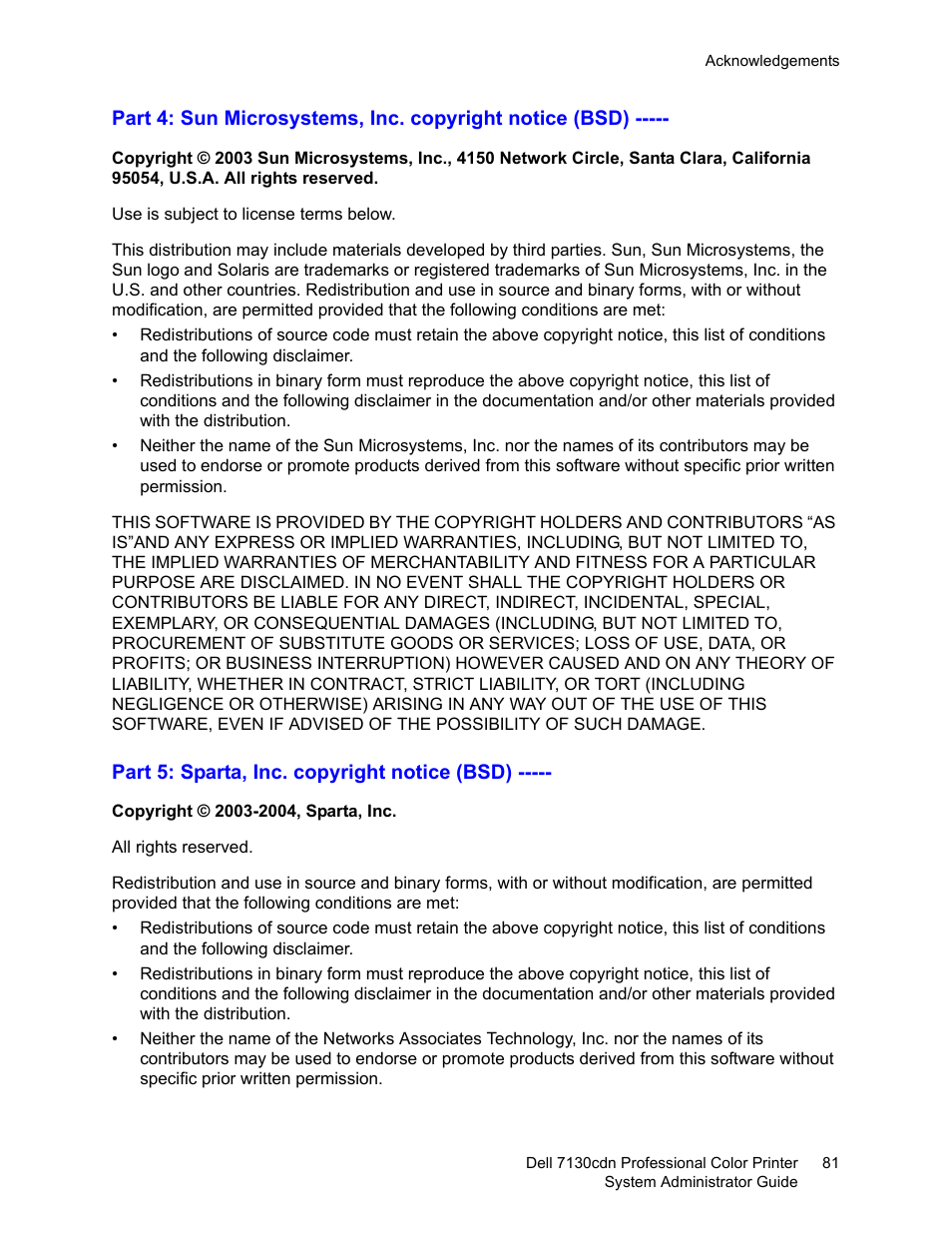Dell 7130cdn Color Laser Printer User Manual | Page 81 / 116