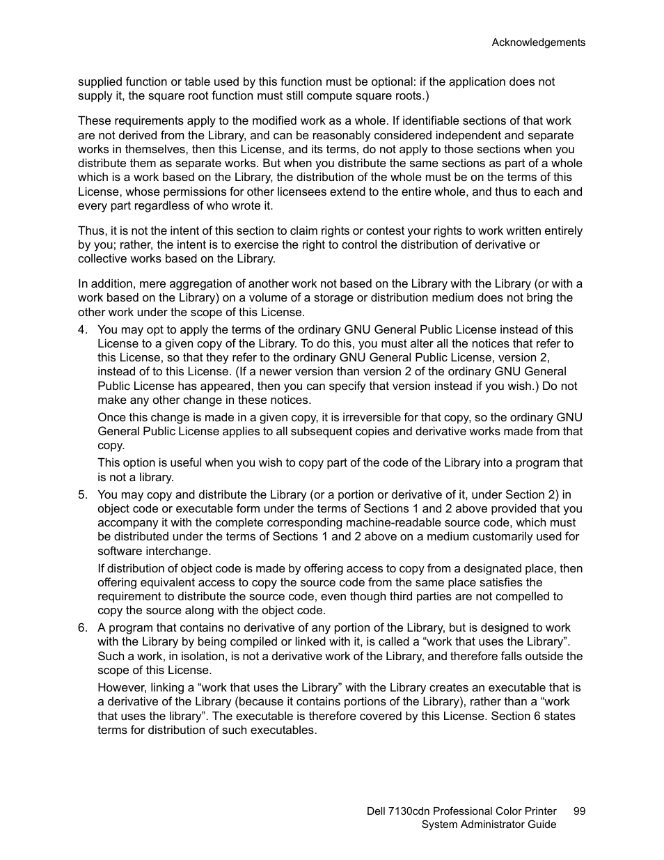 Dell 7130cdn Color Laser Printer User Manual | Page 99 / 116