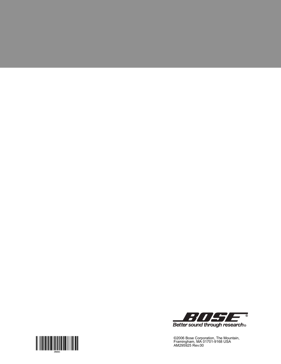 Bose Companion 5 User Manual | Page 56 / 56