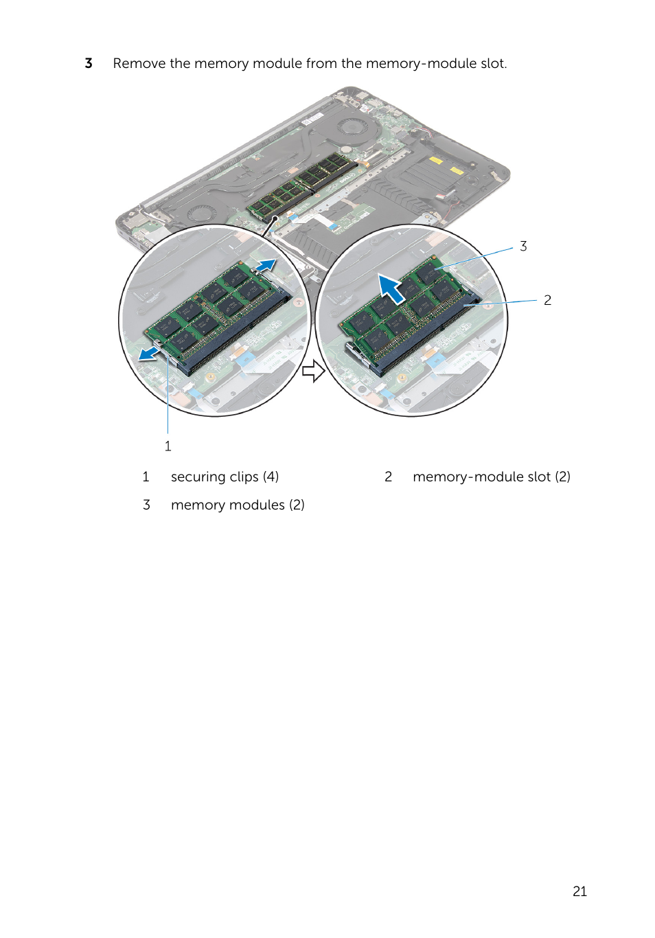 Dell Inspiron 15 (7548, Late 2014) User Manual | Page 21 / 61