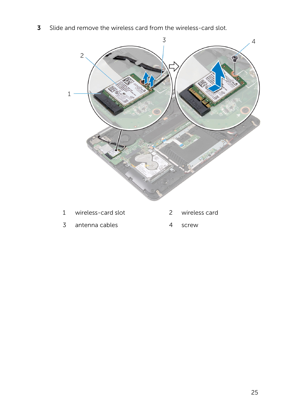 Dell Inspiron 15 (7548, Late 2014) User Manual | Page 25 / 61