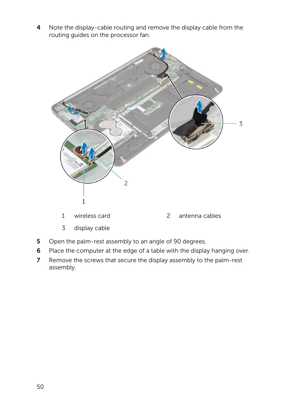 Dell Inspiron 15 (7548, Late 2014) User Manual | Page 50 / 61