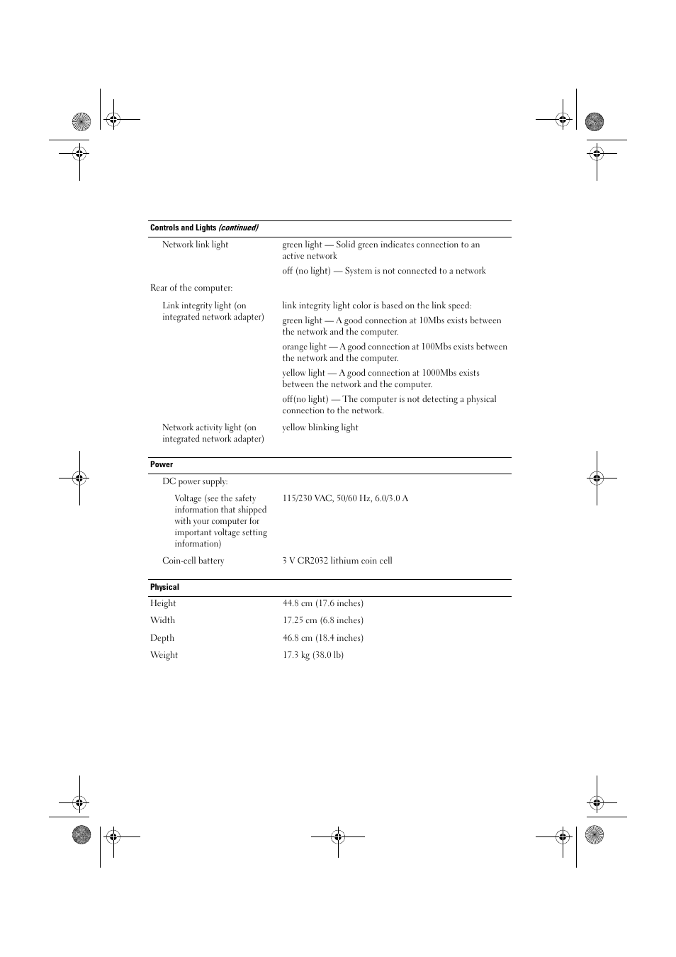 Dell Precision T3500 (Early 2009) User Manual | Page 7 / 8