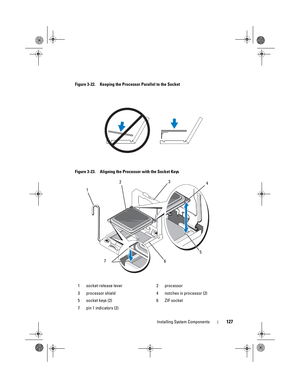 See figure 3-23, Figure 3-22 and figure 3-23, Figure 3-23 | Dell PowerVault NX300 User Manual | Page 127 / 192