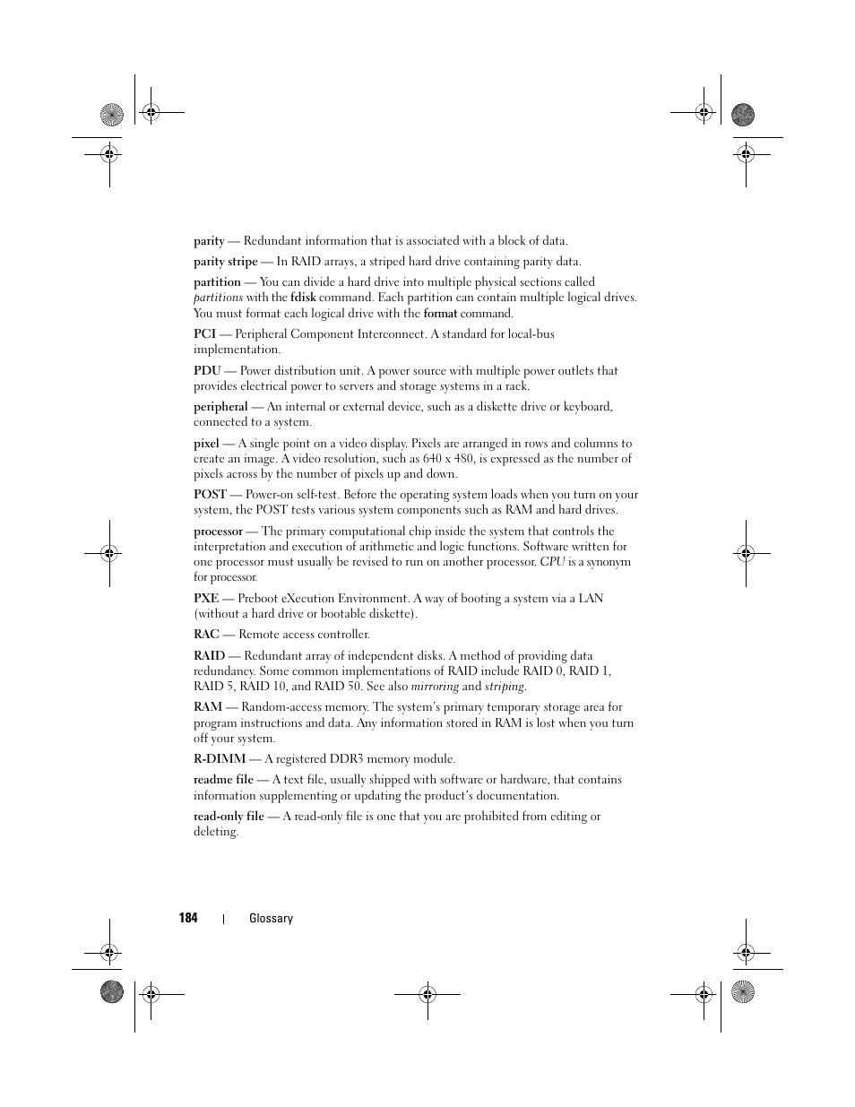 Dell PowerVault NX300 User Manual | Page 182 / 192