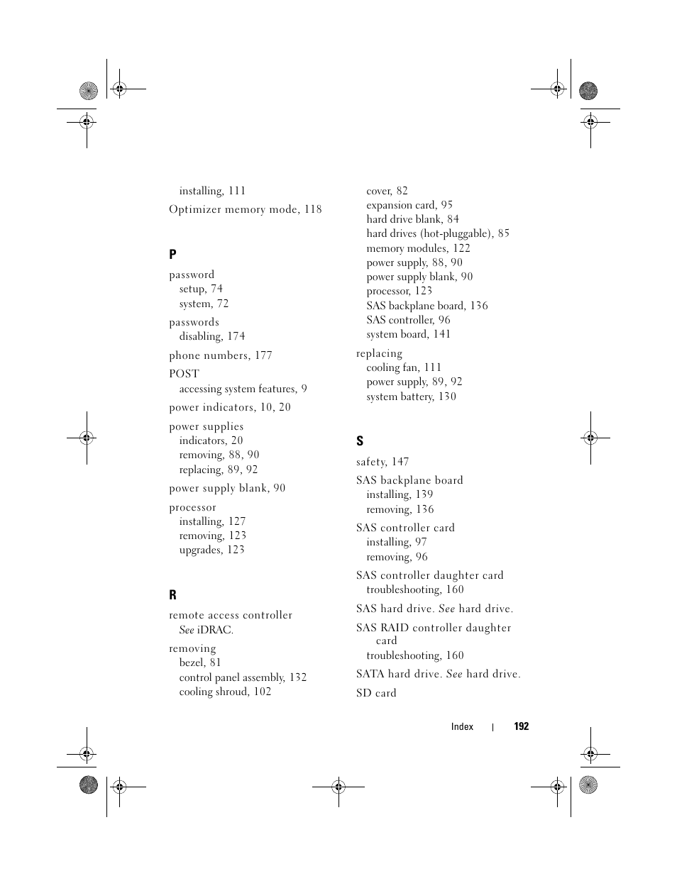 Dell PowerVault NX300 User Manual | Page 190 / 192