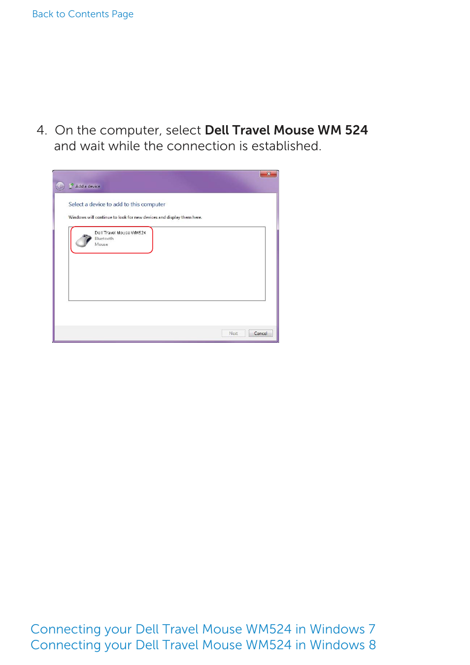 Dell Travel Mouse WM524 User Manual | Page 7 / 20