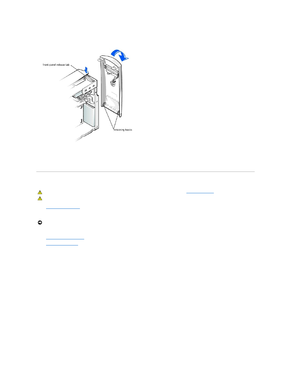 Inch front-panel insert | Dell Dimension 2200 User Manual | Page 10 / 49