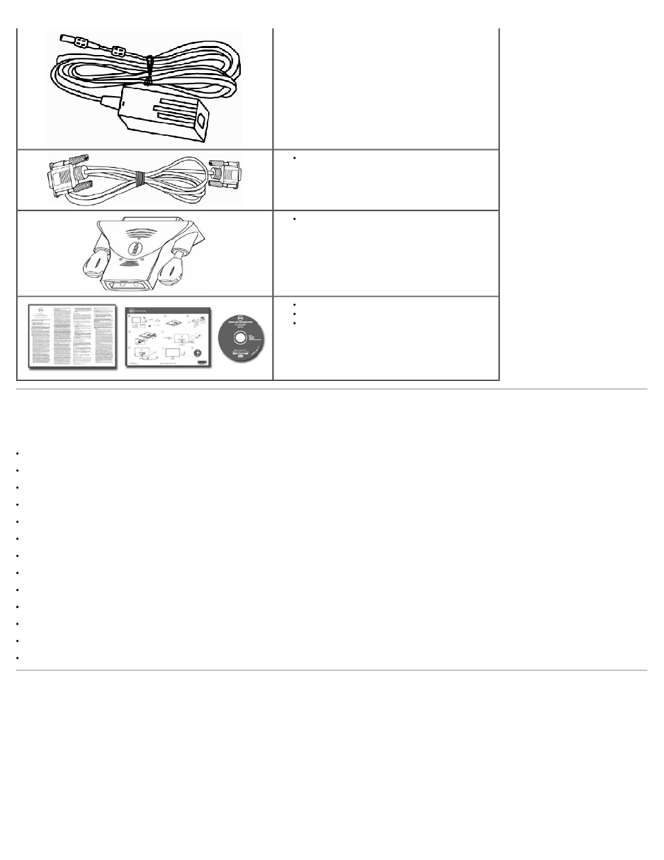 Product features, Identifying parts and controls, Front view | Dell S2340M Monitor User Manual | Page 3 / 28