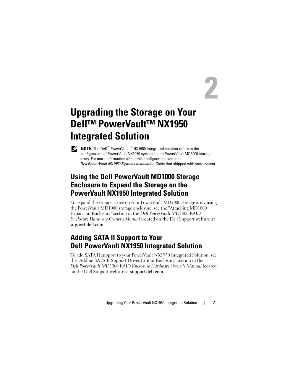 Dell PowerVault NX1950 User Manual | Page 7 / 18