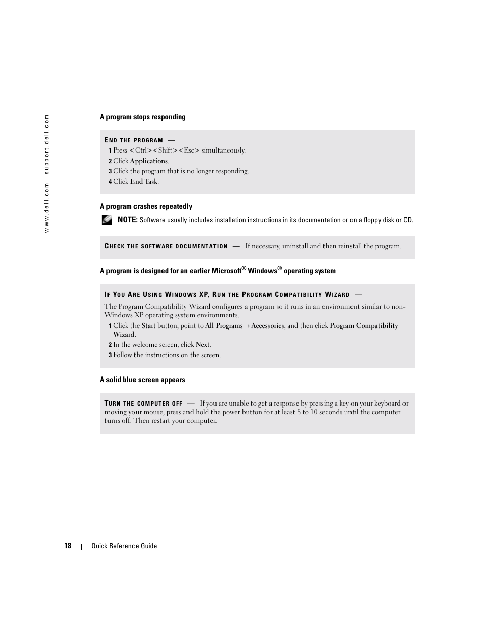 Dell Latitude X1 User Manual | Page 18 / 108