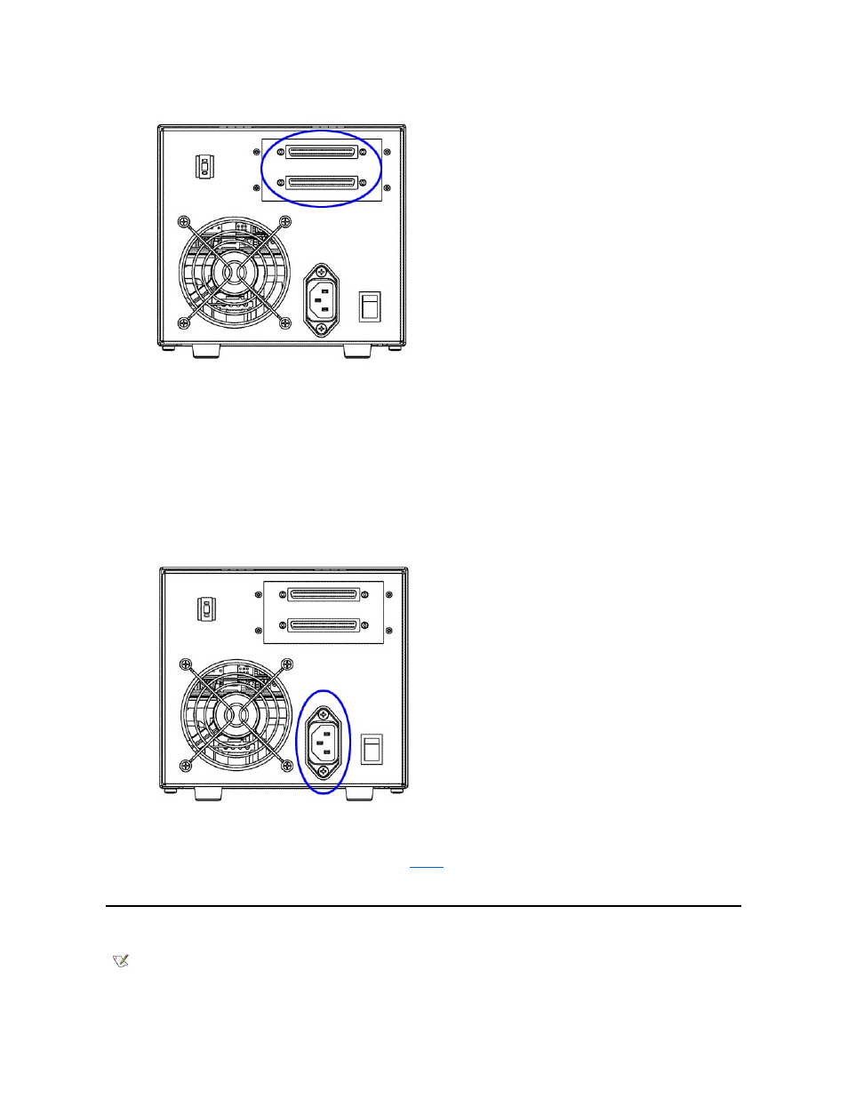 Pre-installed internal drives, Internal drive: rear panel view, Installing internal drives | External drive: rear panel view, Installing external drives, Loading device, Drivers, Verifying drive operation | Dell PowerVault 110T SDLT320 (Tape Drive) User Manual | Page 31 / 43