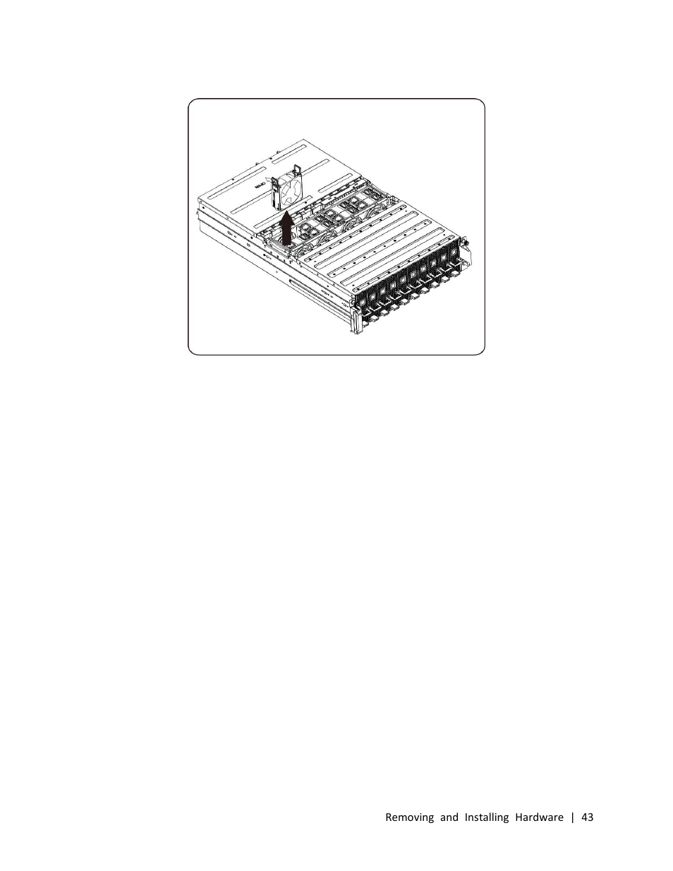 Installing the system fans | Dell PowerEdge C410x User Manual | Page 43 / 104