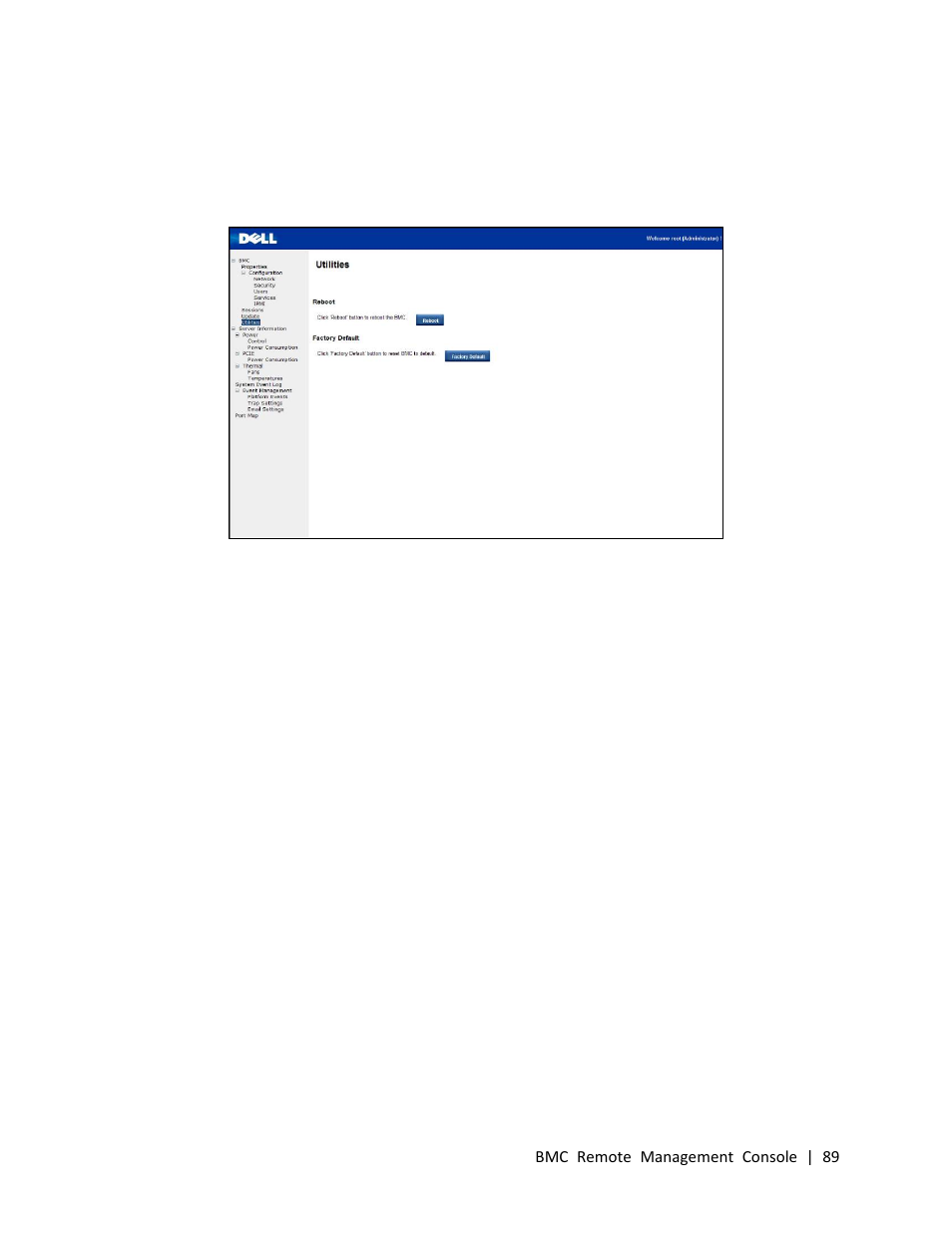 Utilities | Dell PowerEdge C410x User Manual | Page 89 / 104