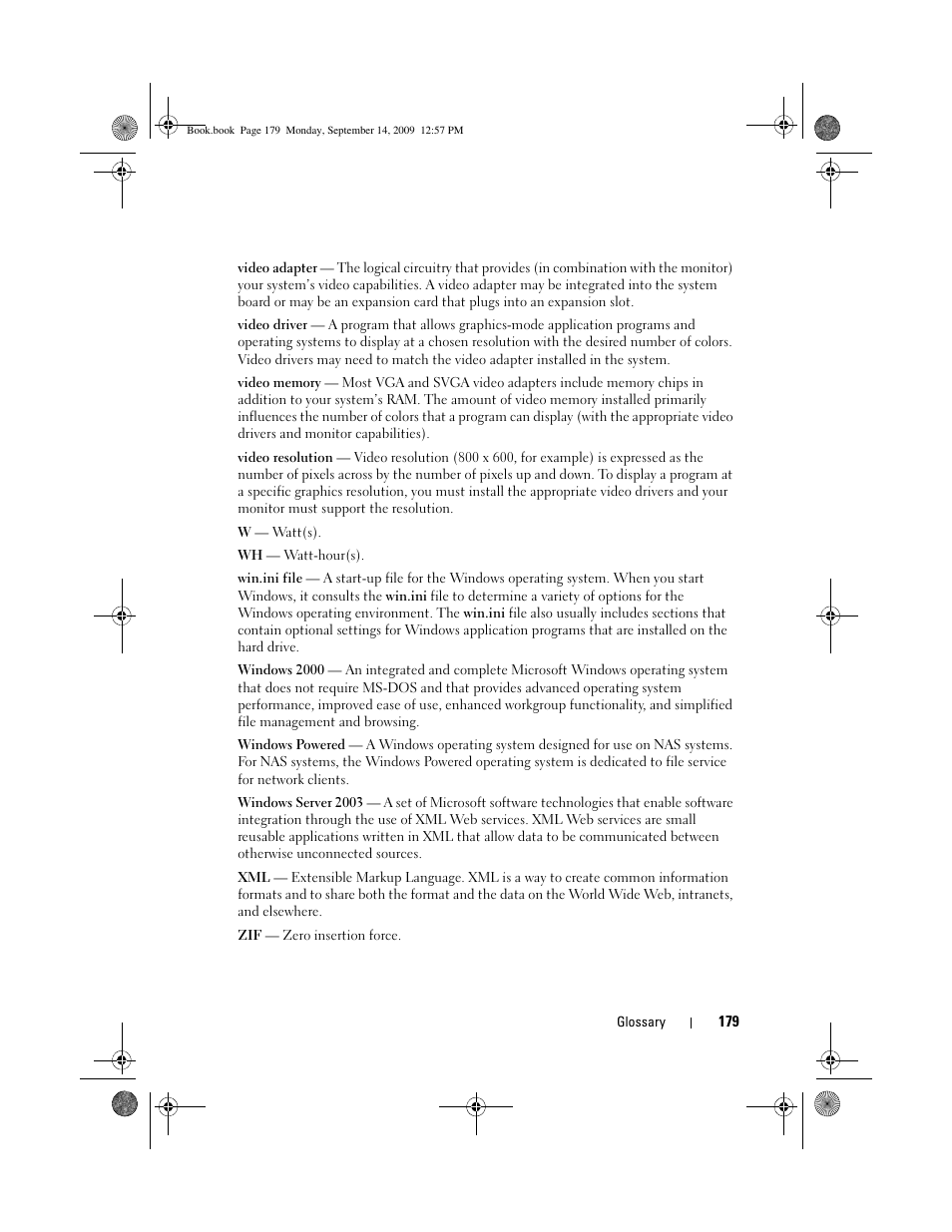 Dell PowerVault DL2000 User Manual | Page 179 / 188