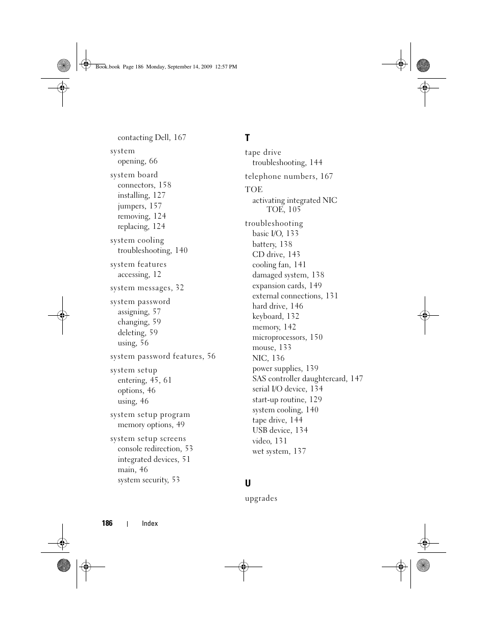 Dell PowerVault DL2000 User Manual | Page 186 / 188