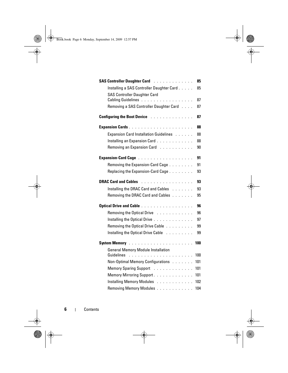 Dell PowerVault DL2000 User Manual | Page 6 / 188