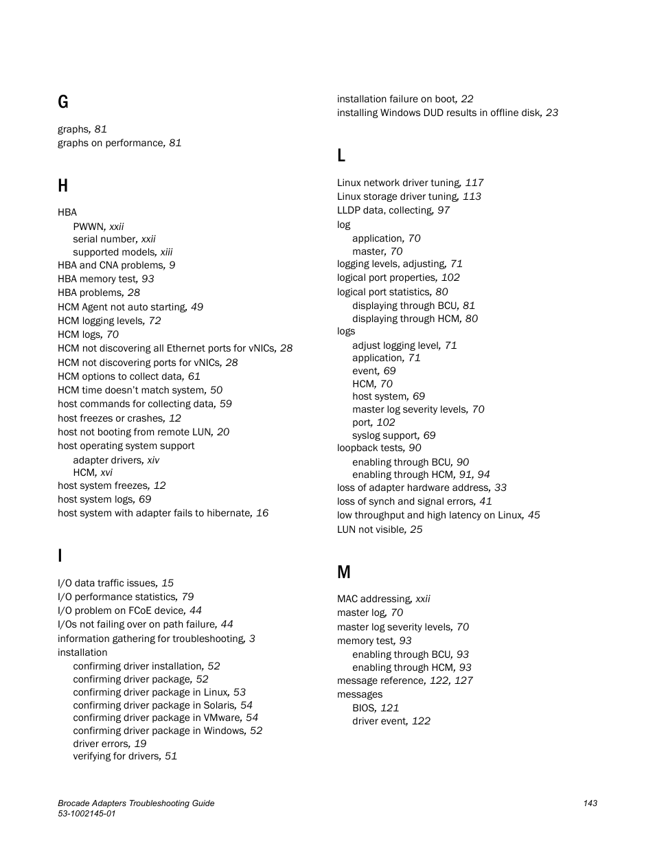Dell Brocade Adapters User Manual | Page 167 / 172