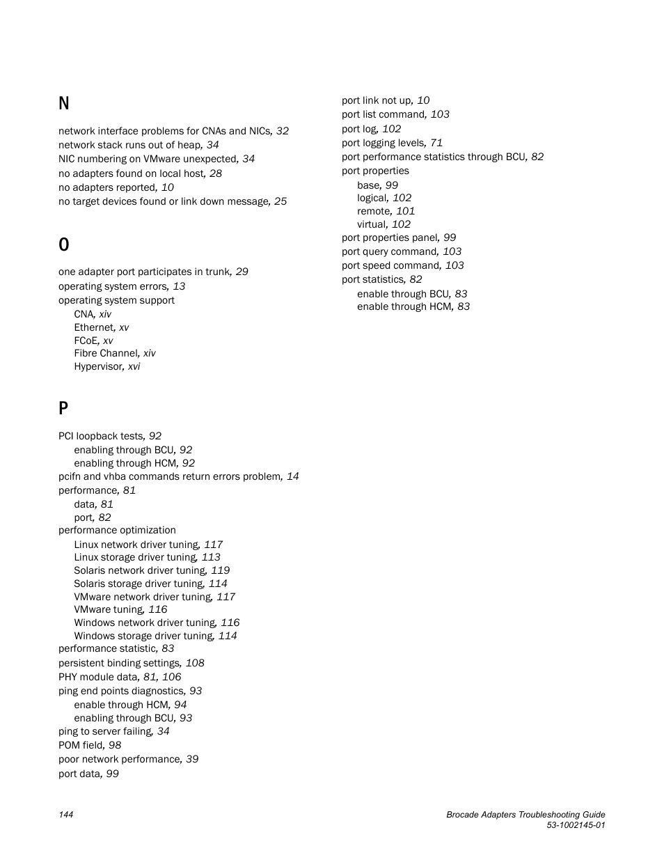 Dell Brocade Adapters User Manual | Page 168 / 172