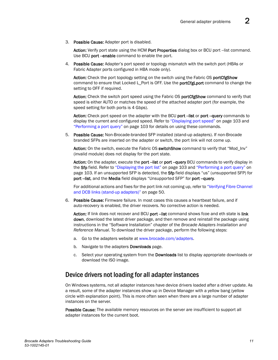 Dell Brocade Adapters User Manual | Page 35 / 172