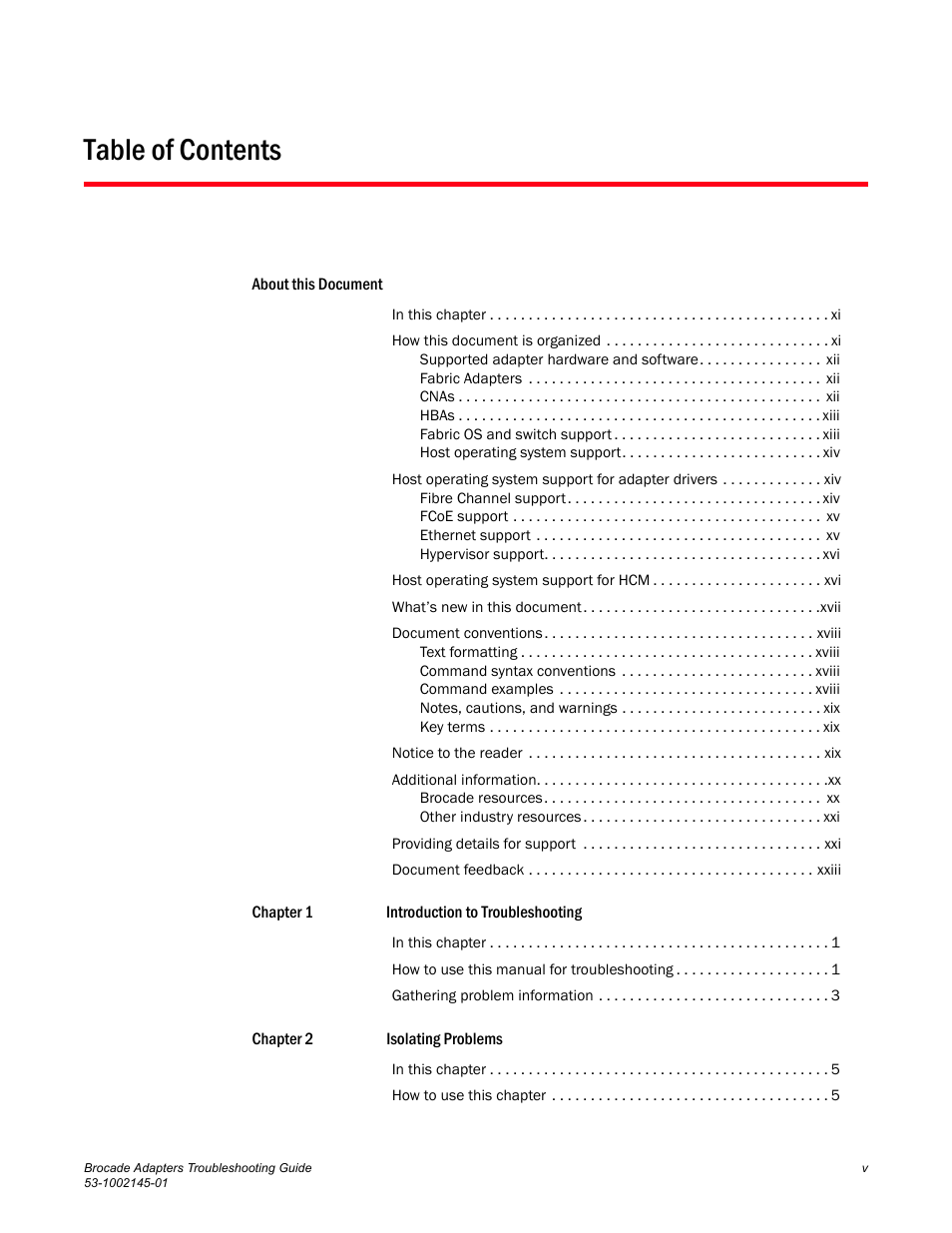 Dell Brocade Adapters User Manual | Page 5 / 172