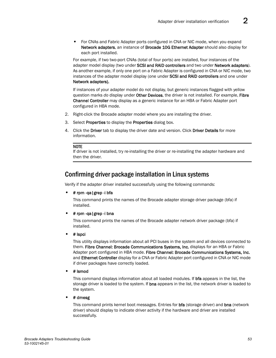 Dell Brocade Adapters User Manual | Page 77 / 172