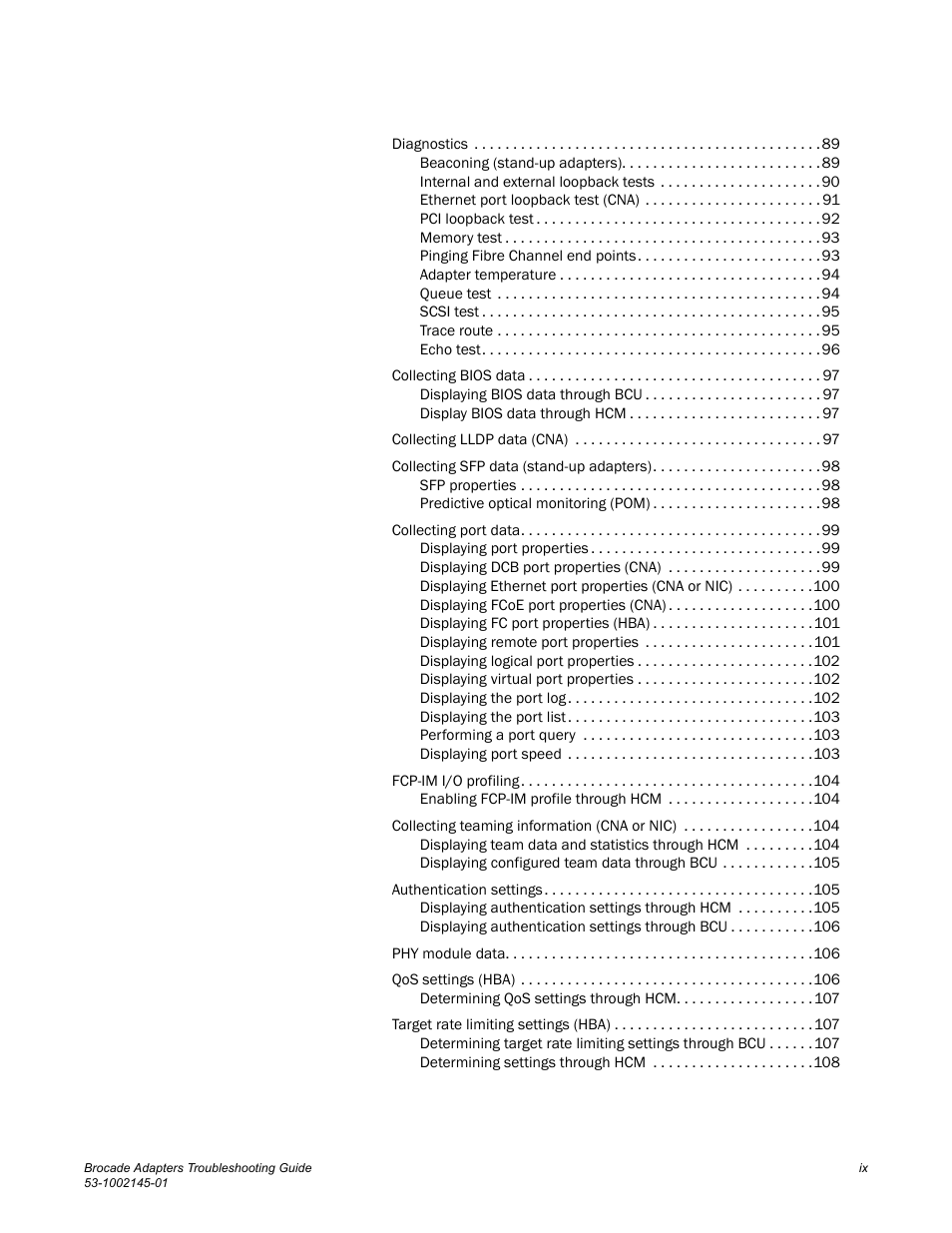 Dell Brocade Adapters User Manual | Page 9 / 172