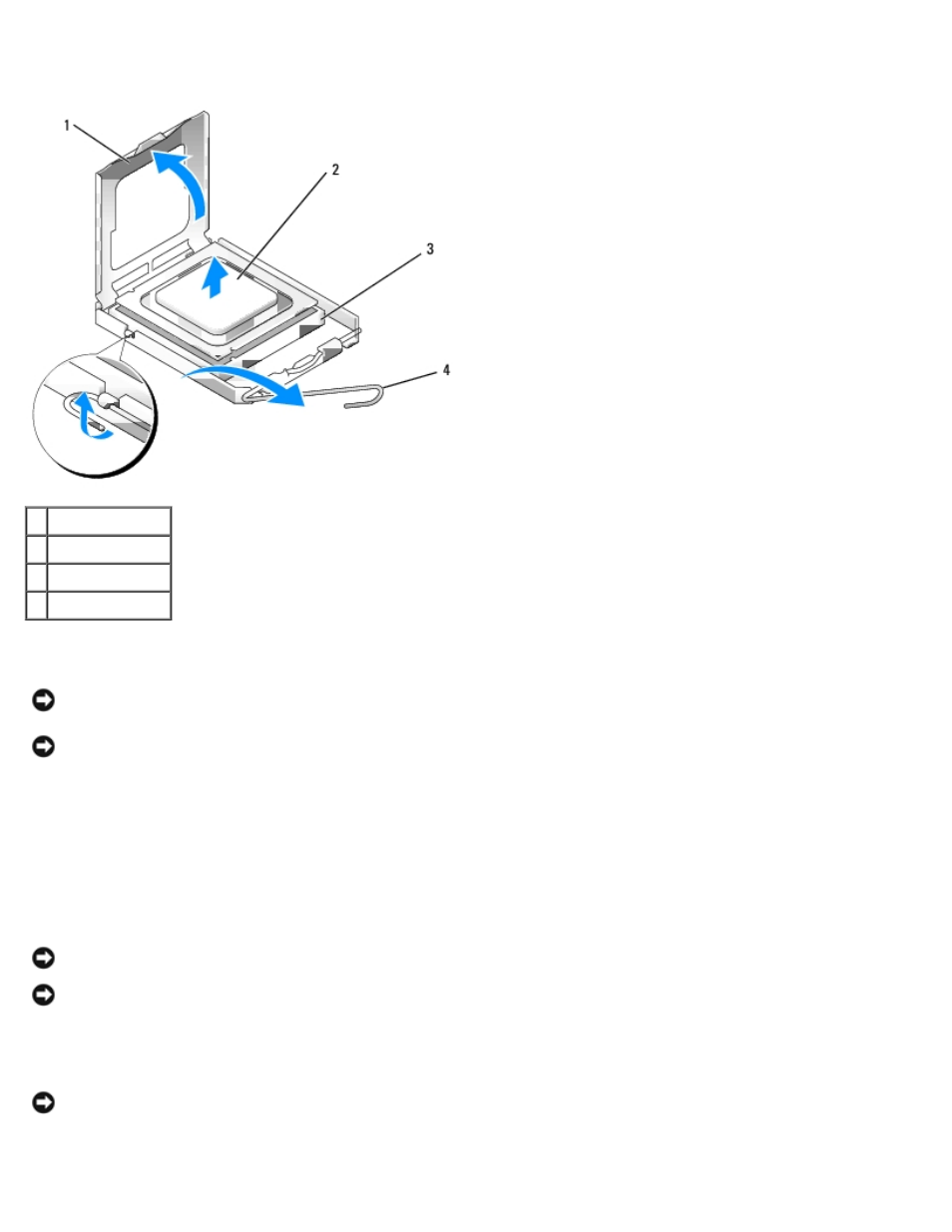 Installing the processor | Dell XPS 400/Dimension 9150 User Manual | Page 59 / 69