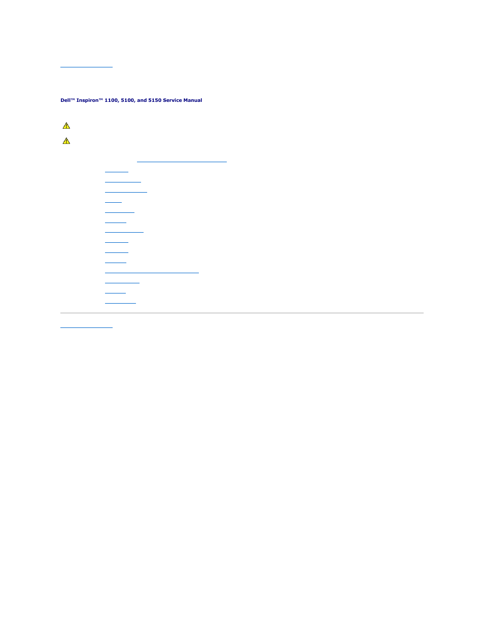 Base plastics | Dell Inspiron 1100 User Manual | Page 2 / 40