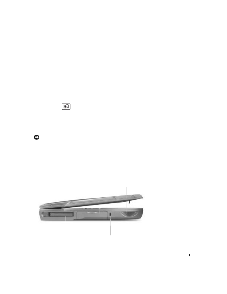 Left side view | Dell Inspiron 4150 User Manual | Page 21 / 144