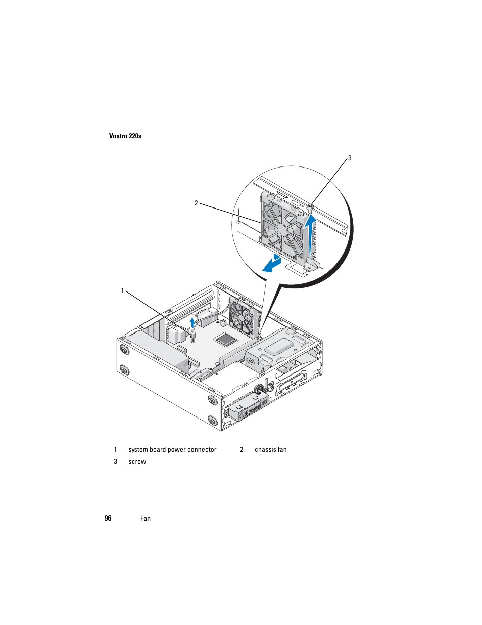 Dell Vostro 220s (Late 2008) User Manual | Page 96 / 138