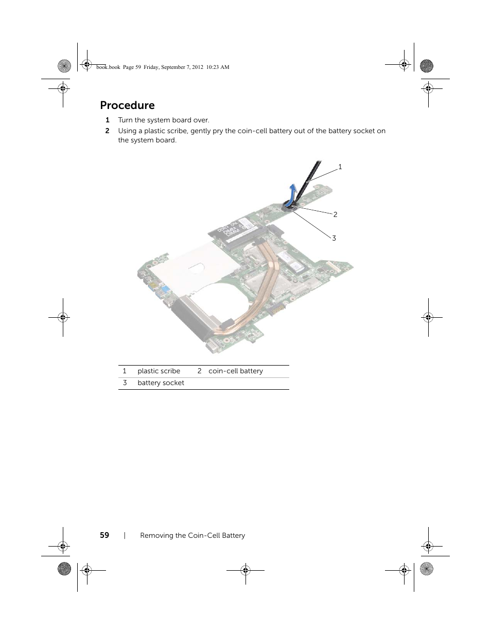 Procedure | Dell Inspiron M421R (Late 2012) User Manual | Page 60 / 110