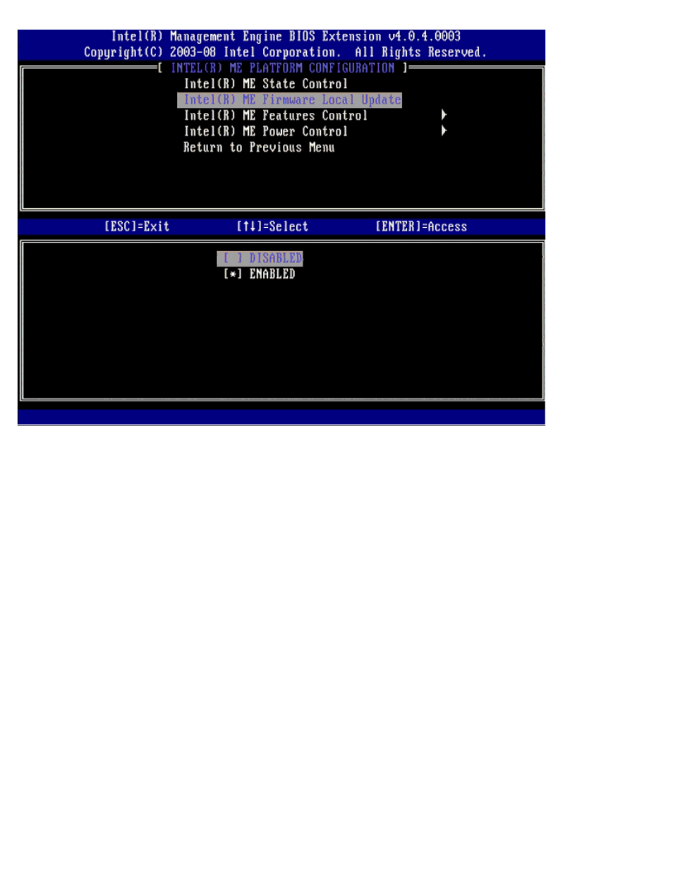 Intel me features control, Manageability feature selection | Dell Latitude XT2 (Early 2009) User Manual | Page 10 / 143