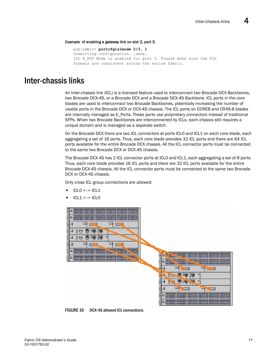 Inter-chassis links, Figure 10 | Dell POWEREDGE M1000E User Manual | Page 111 / 586
