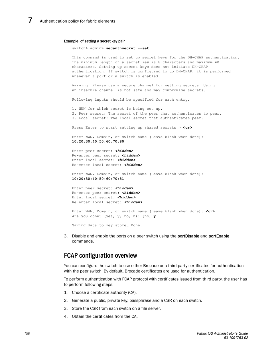 Fcap configuration overview | Dell POWEREDGE M1000E User Manual | Page 190 / 586