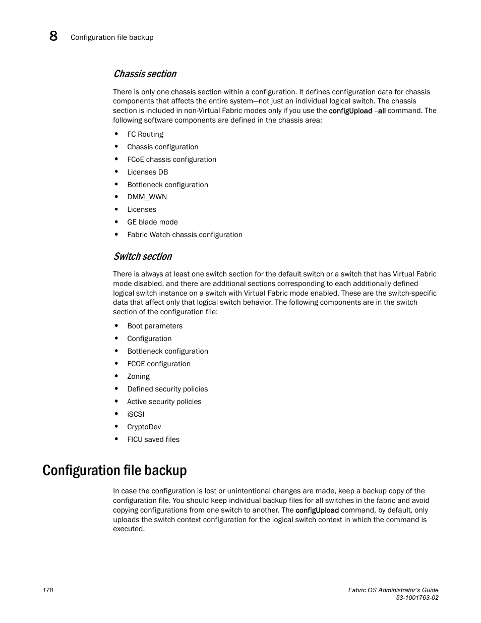 Configuration file backup | Dell POWEREDGE M1000E User Manual | Page 218 / 586