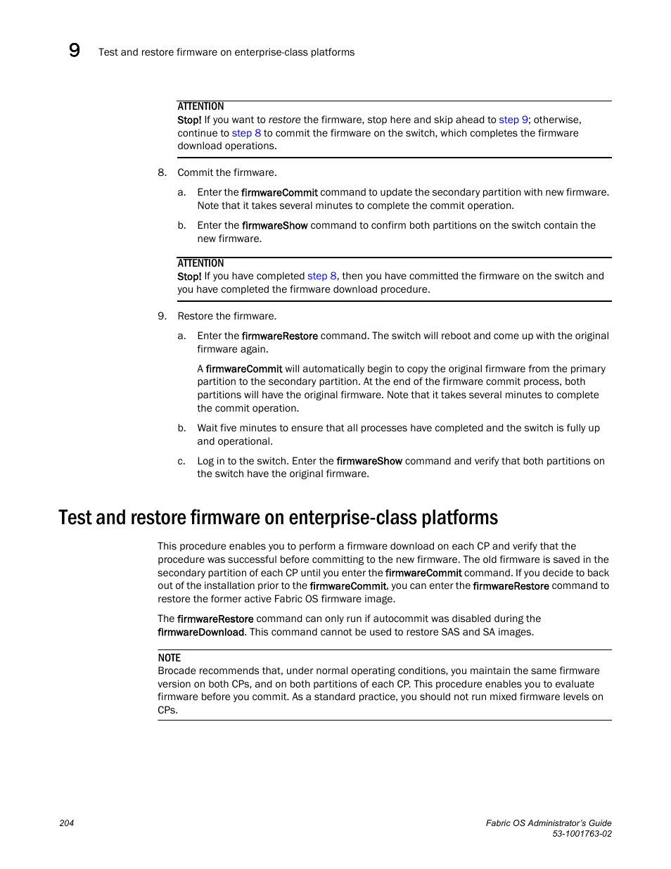 Test and restore firmware on enterprise-class, Platforms, Test | And restore firmware on enterprise-class platforms, Ult. see, Test and, Restore firmware on enterprise-class platforms | Dell POWEREDGE M1000E User Manual | Page 244 / 586