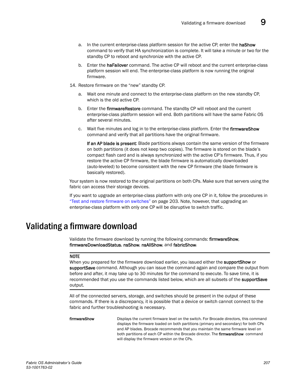 Validating a firmware download | Dell POWEREDGE M1000E User Manual | Page 247 / 586