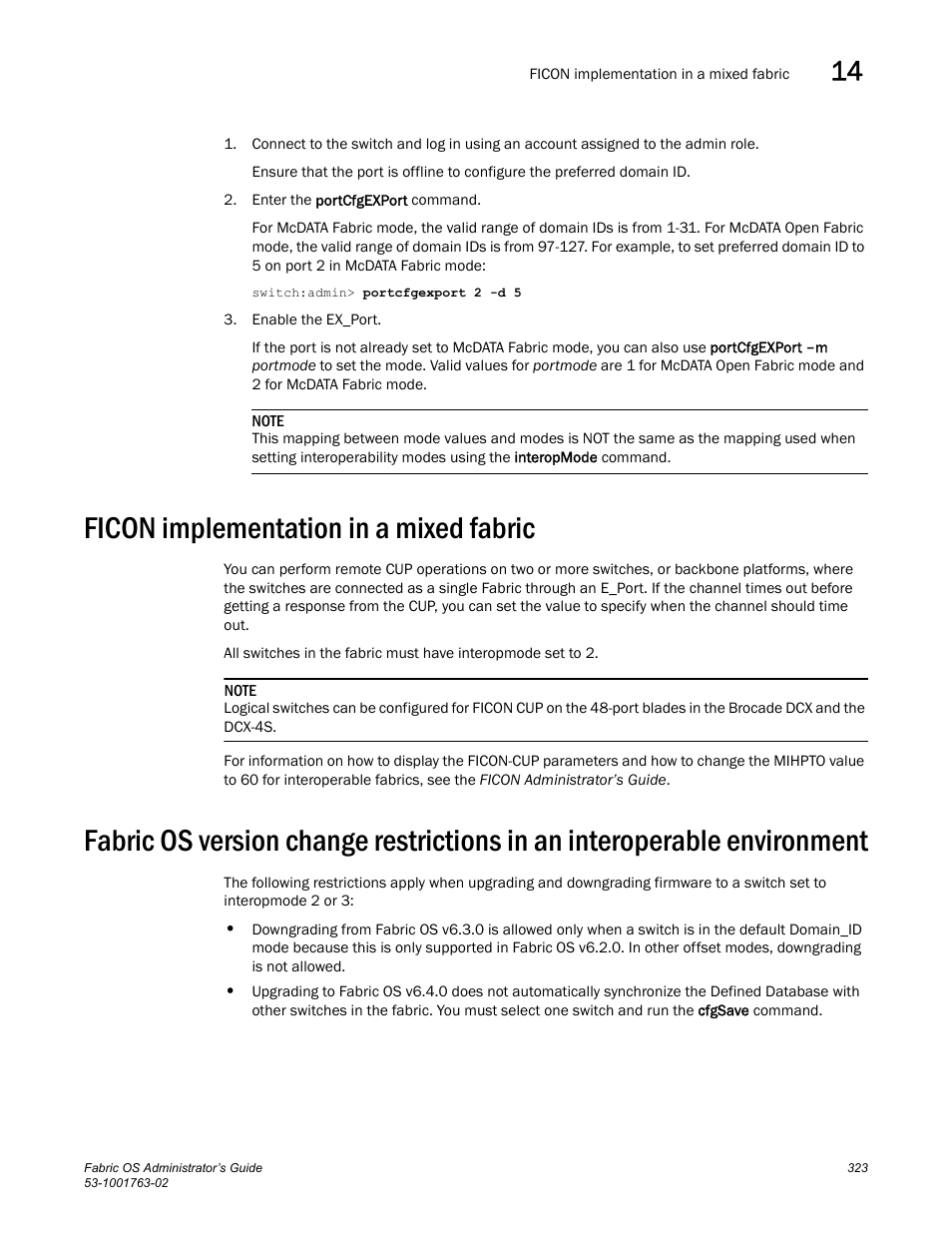 Ficon implementation in a mixed fabric | Dell POWEREDGE M1000E User Manual | Page 363 / 586