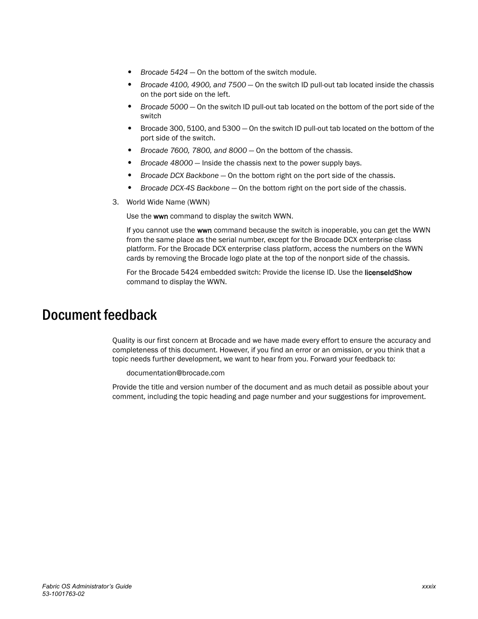 Document feedback | Dell POWEREDGE M1000E User Manual | Page 39 / 586