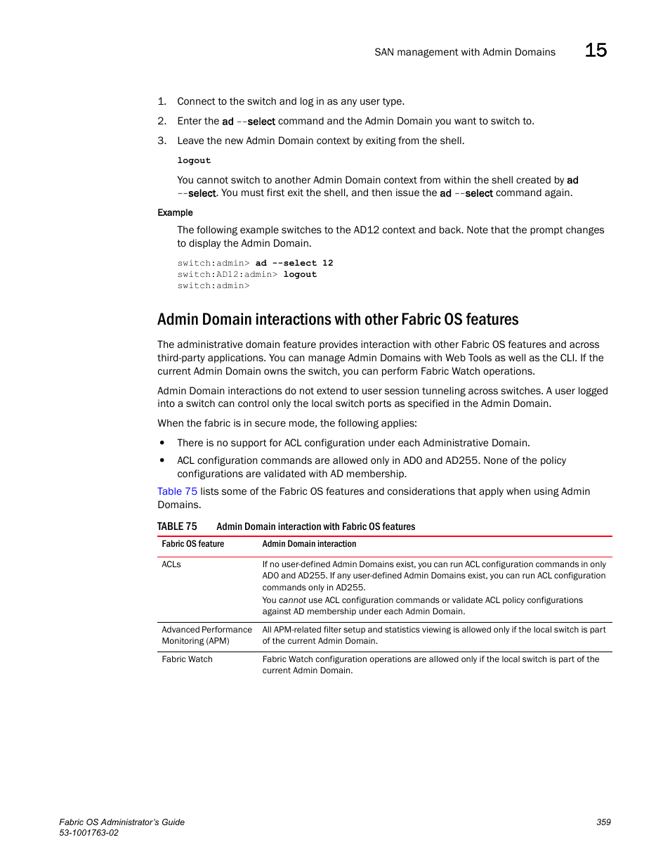 Table 75 | Dell POWEREDGE M1000E User Manual | Page 399 / 586