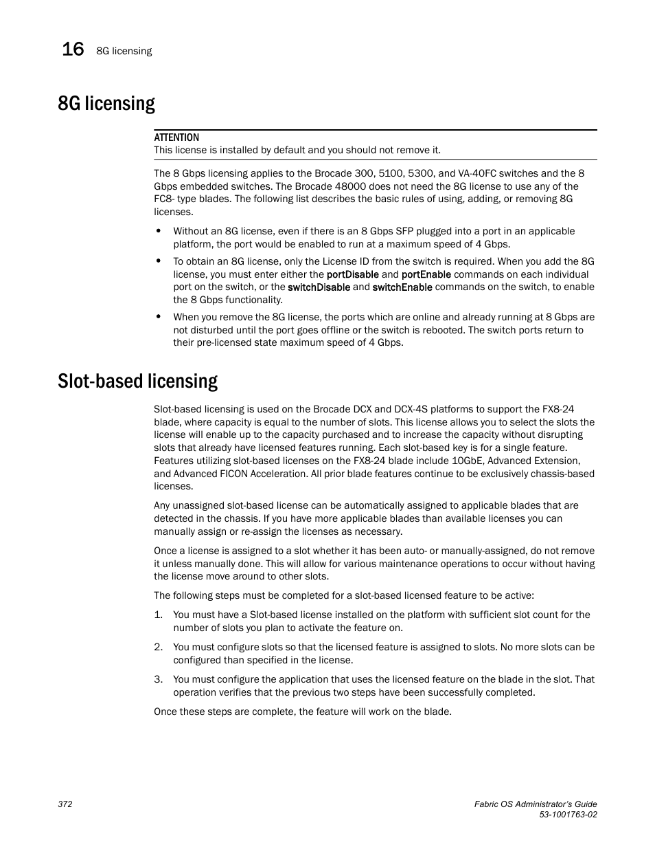 8g licensing, Slot-based licensing | Dell POWEREDGE M1000E User Manual | Page 412 / 586
