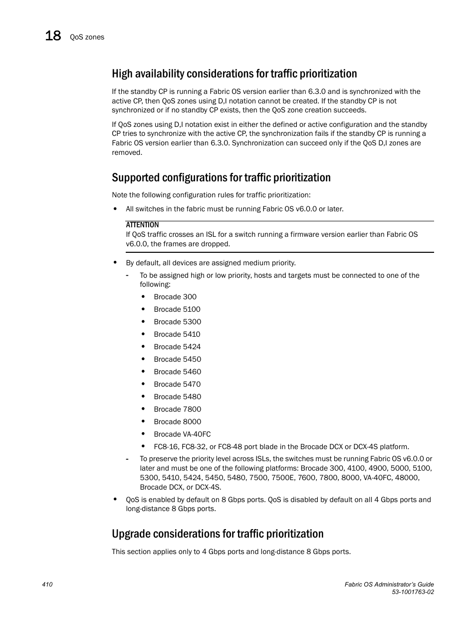 Upgrade considerations for traffic prioritization | Dell POWEREDGE M1000E User Manual | Page 450 / 586