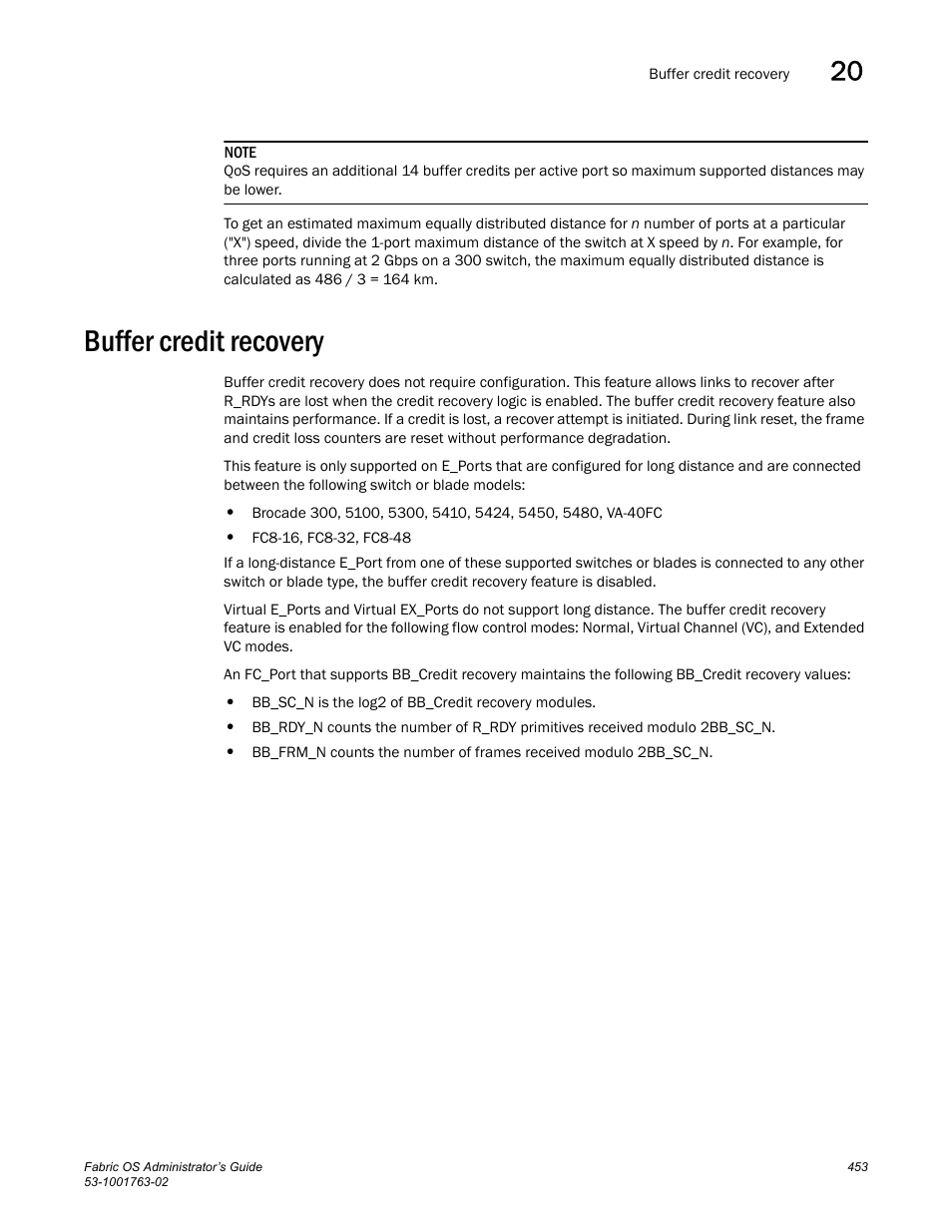 Buffer credit recovery | Dell POWEREDGE M1000E User Manual | Page 493 / 586