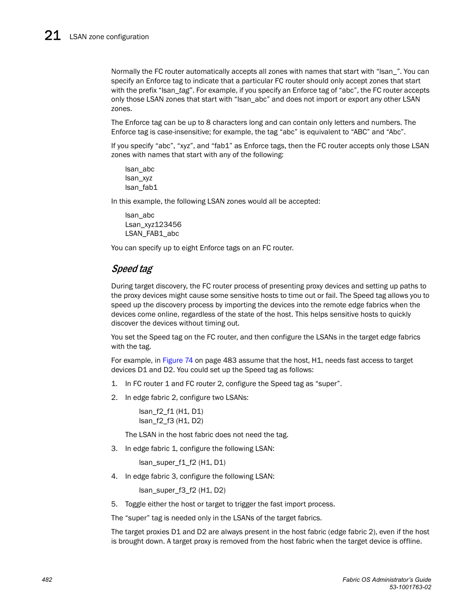 Speed tag | Dell POWEREDGE M1000E User Manual | Page 522 / 586