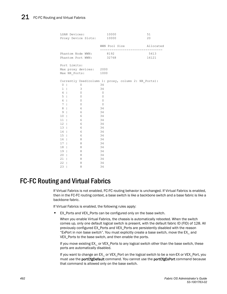 Fc-fc routing and virtual fabrics, Brics, see, Fc-fc | Routing and virtual fabrics | Dell POWEREDGE M1000E User Manual | Page 532 / 586