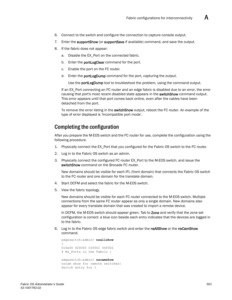 Completing the configuration | Dell POWEREDGE M1000E User Manual | Page 543 / 586