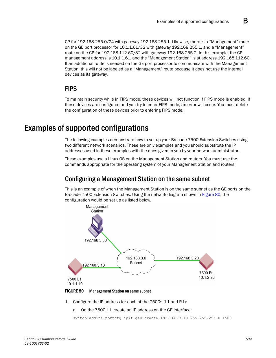 Fips, Examples of supported configurations, Figure 80 | Manageme | Dell POWEREDGE M1000E User Manual | Page 549 / 586