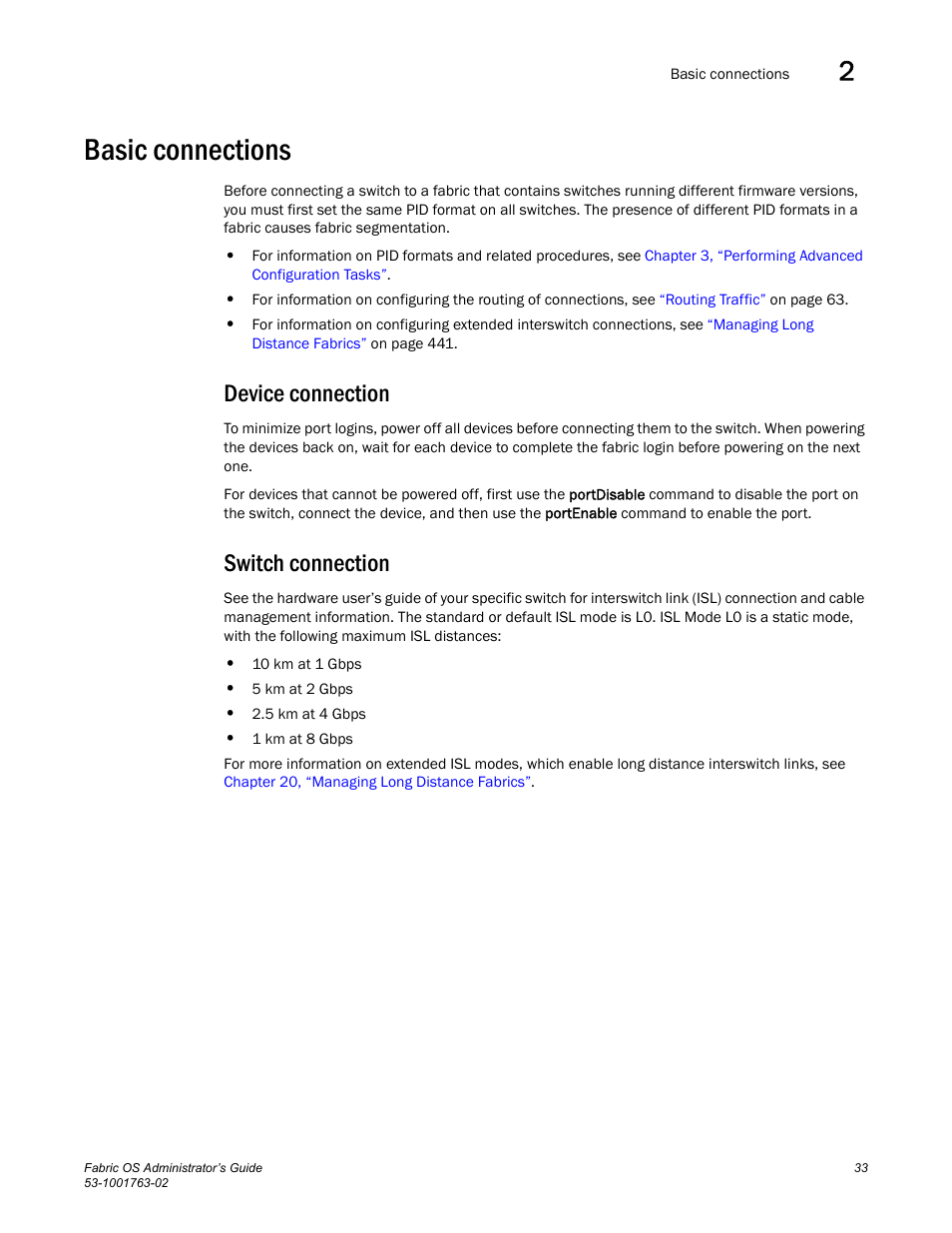 Basic connections, Device connection, Switch connection | Dell POWEREDGE M1000E User Manual | Page 73 / 586
