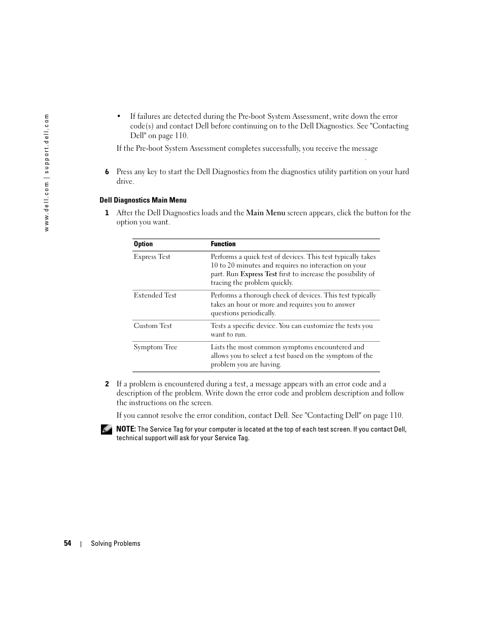 Dell Inspiron 9300 User Manual | Page 54 / 132